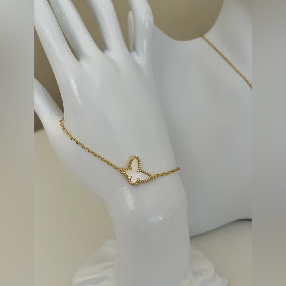 Gold Butterfly Bracelet
